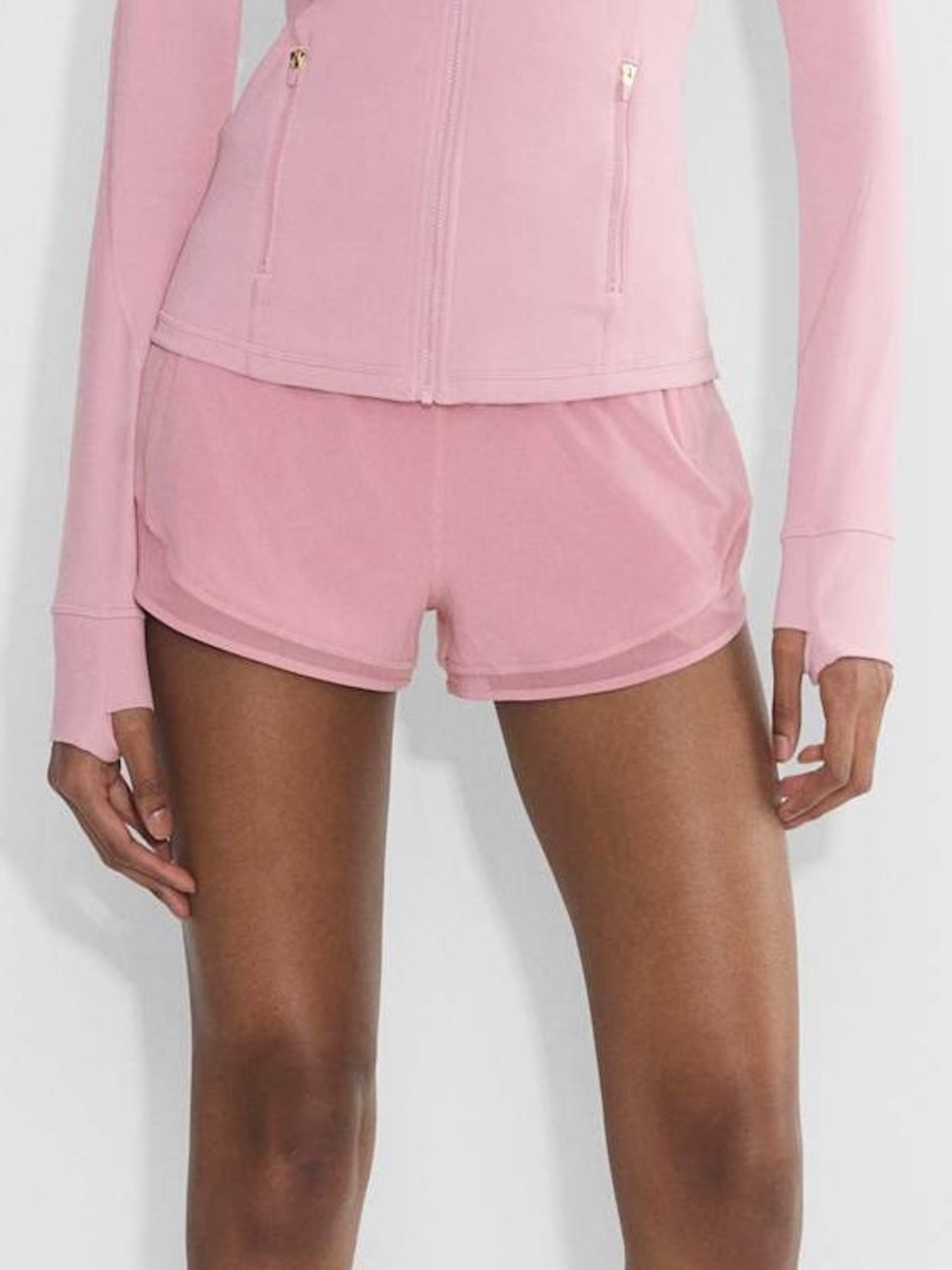 Aritzia TNA Golden MoveTech Legacy High Rise Short - Pink